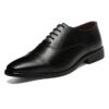 LOUIS STITCH Men's Italian Leather Formal Derby Shoes