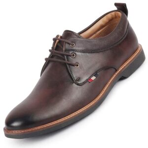 FAUSTO Men's Formal Lace Up Oxford Shoes for Office|