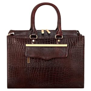 RICHSIGN LEATHER ACCESSORIES Full-Grain Natural Cro Leather